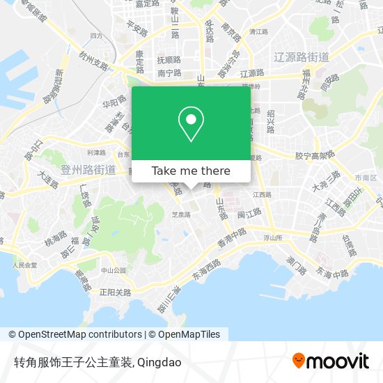 转角服饰王子公主童装 map