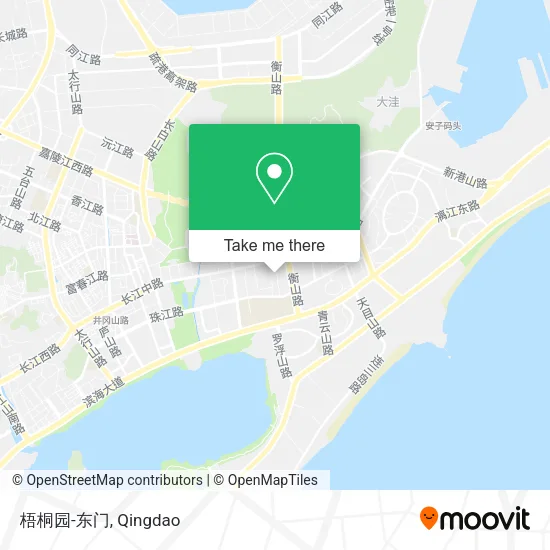 梧桐园-东门 map