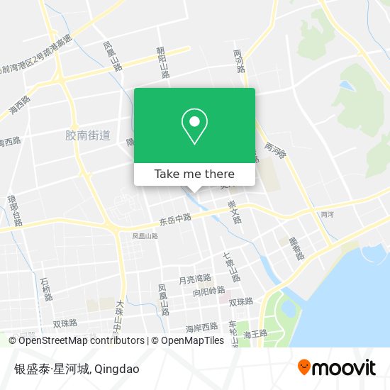 银盛泰·星河城 map