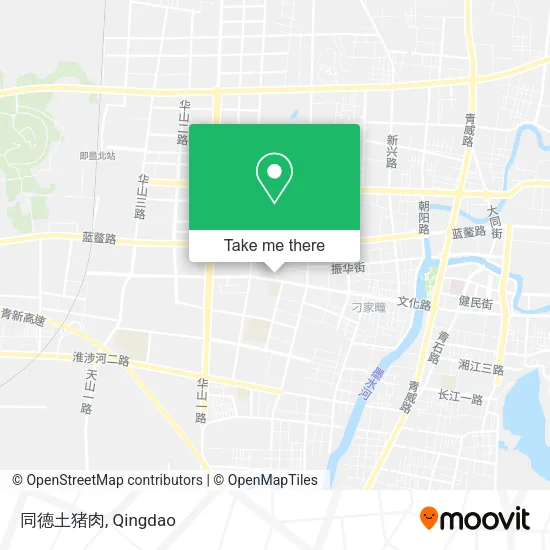 同德土猪肉 map