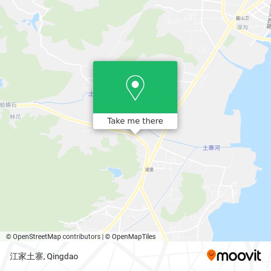 江家土寨 map