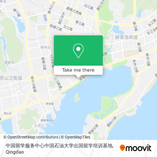 中国留学服务中心中国石油大学出国留学培训基地 map