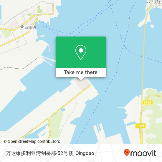 万达维多利亚湾剑桥郡-52号楼 map