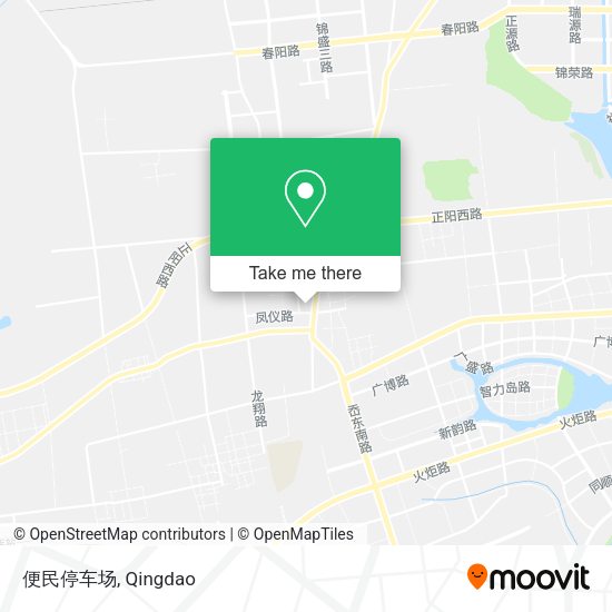 便民停车场 map