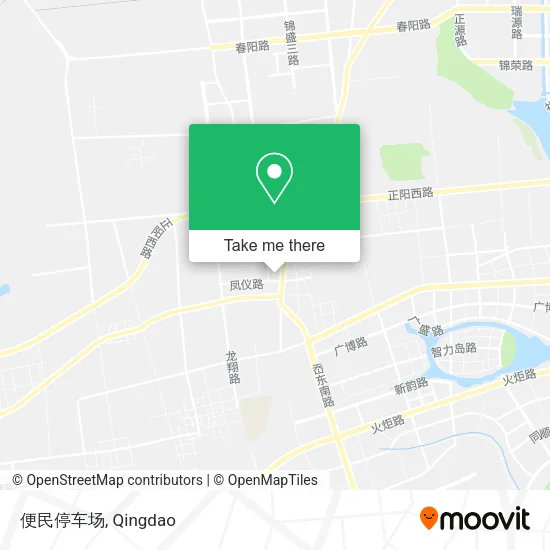 便民停车场 map