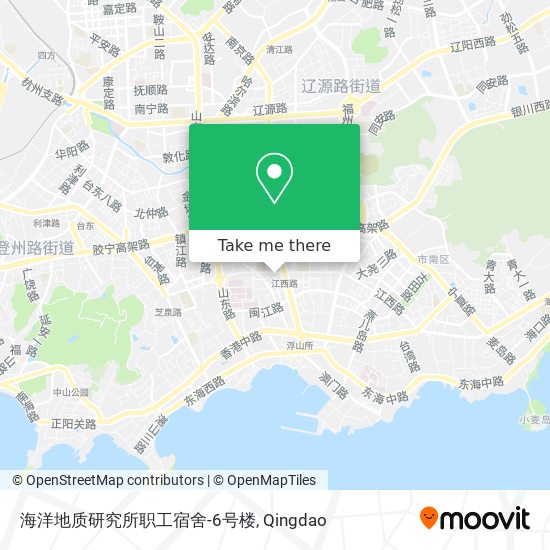 海洋地质研究所职工宿舍-6号楼 map