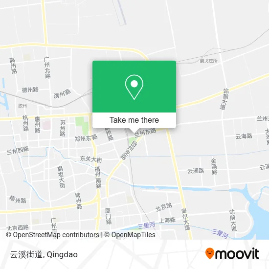 云溪街道 map