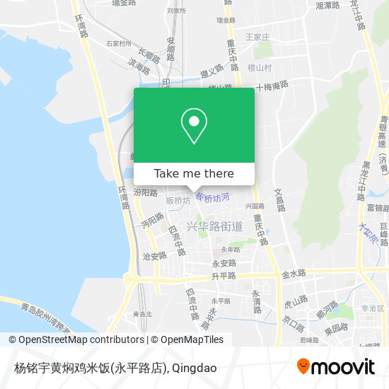 杨铭宇黄焖鸡米饭(永平路店) map