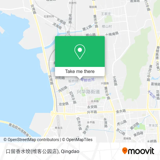 口留香水饺(维客公园店) map