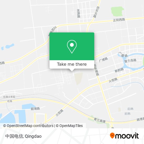 中国电信 map