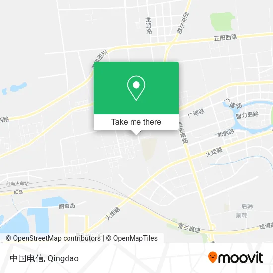中国电信 map