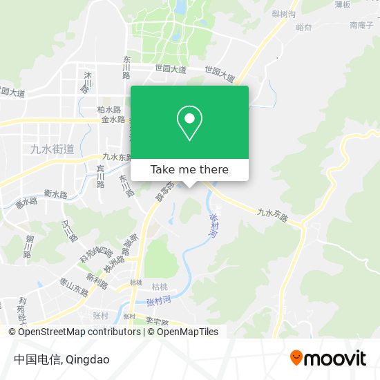 中国电信 map