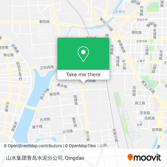 山水集团青岛水泥分公司 map