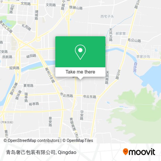 青岛奢己包装有限公司 map