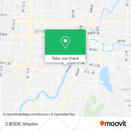 王家院村 map