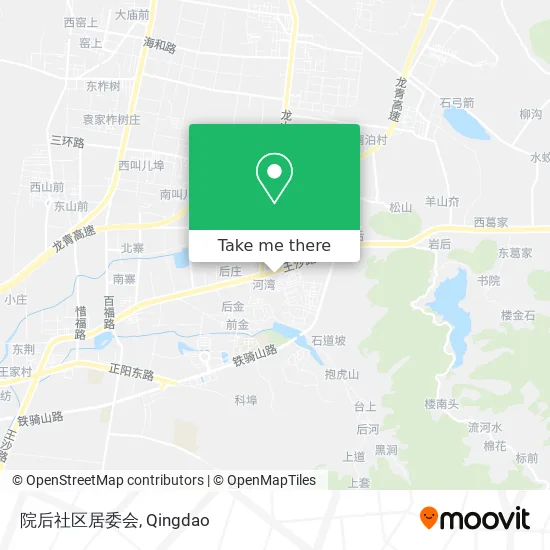 院后社区居委会 map