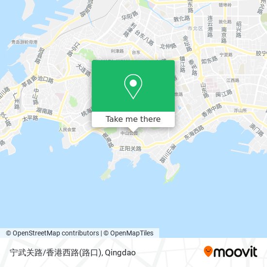 宁武关路/香港西路(路口) map