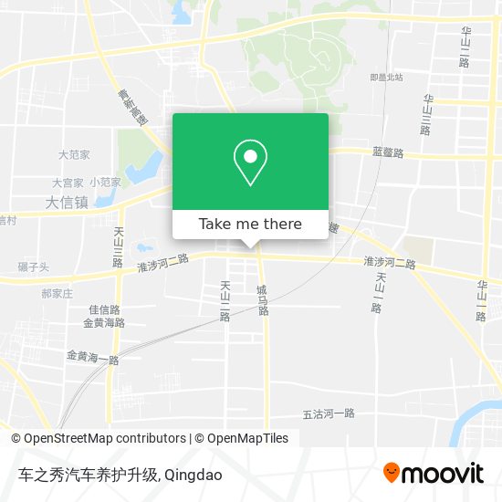车之秀汽车养护升级 map