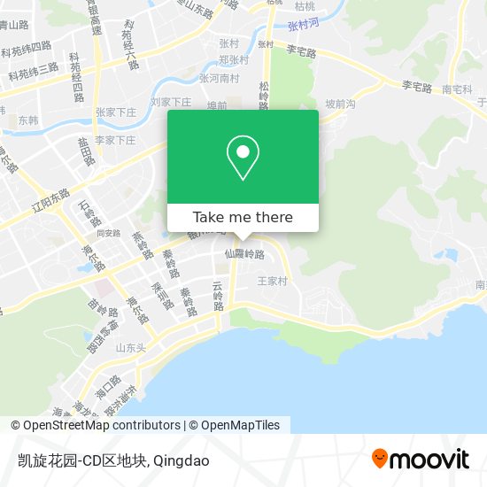 凯旋花园-CD区地块 map