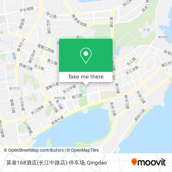 莫泰168酒店(长江中路店)-停车场 map