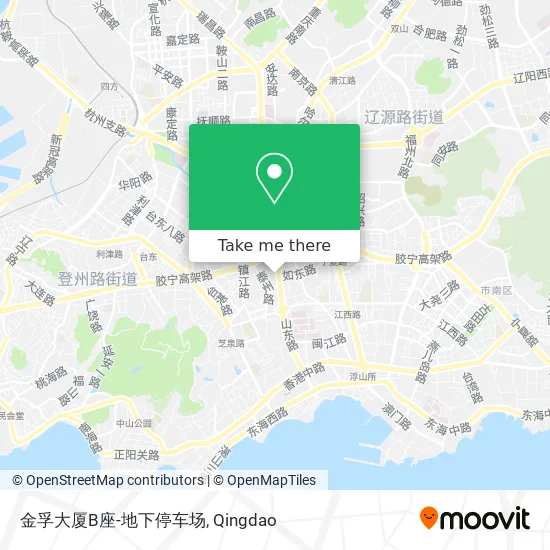 金孚大厦B座-地下停车场 map