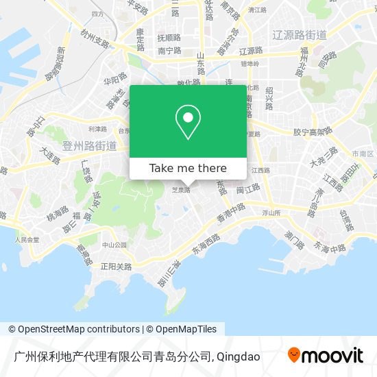 广州保利地产代理有限公司青岛分公司 map