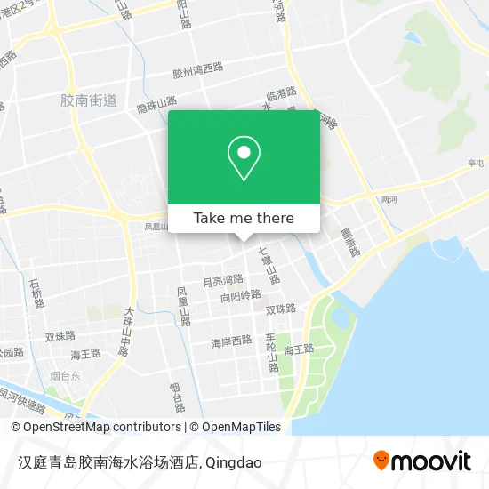 汉庭青岛胶南海水浴场酒店 map