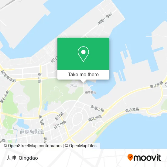 大洼 map