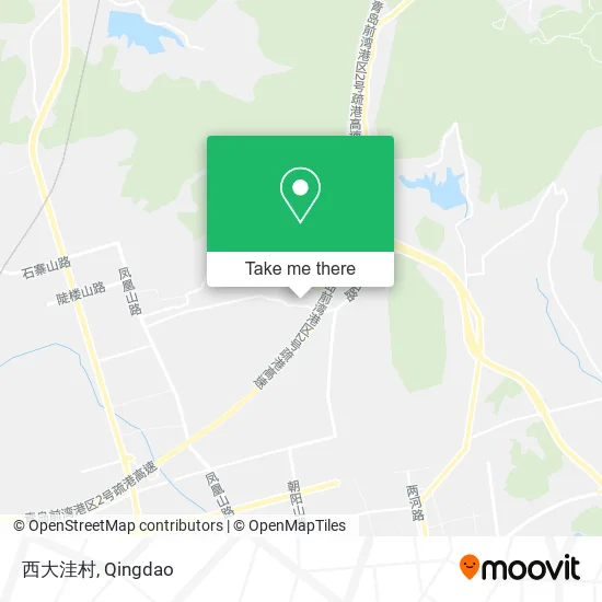 西大洼村 map