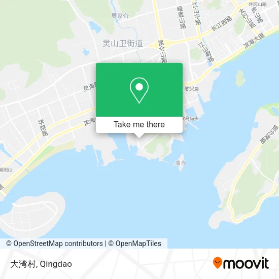 大湾村 map