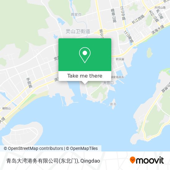 青岛大湾港务有限公司(东北门) map