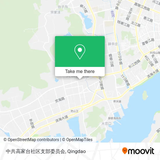 中共高家台社区支部委员会 map