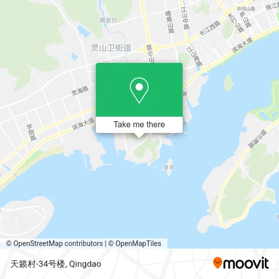 天籁村-34号楼 map