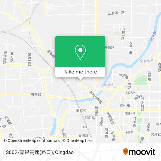 S602/青银高速(路口) map