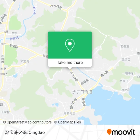 聚宝涞火锅 map
