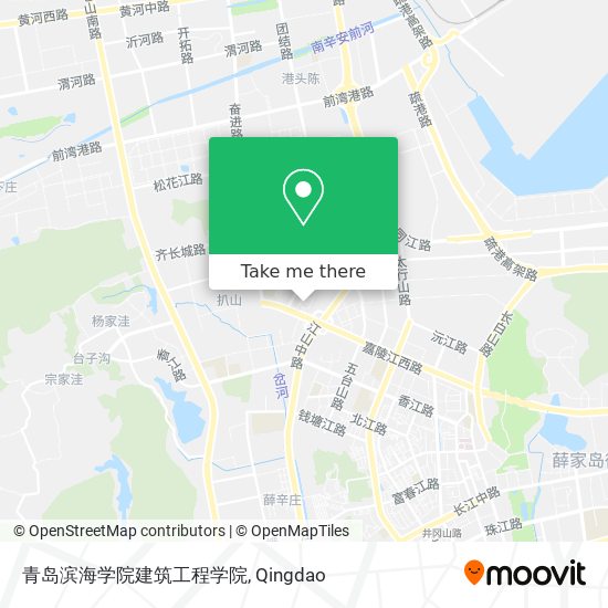 青岛滨海学院建筑工程学院 map