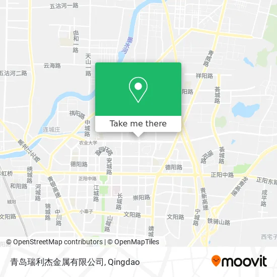 青岛瑞利杰金属有限公司 map