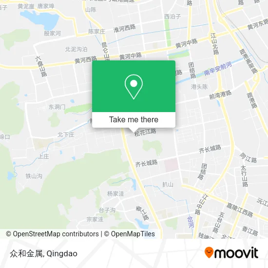 众和金属 map