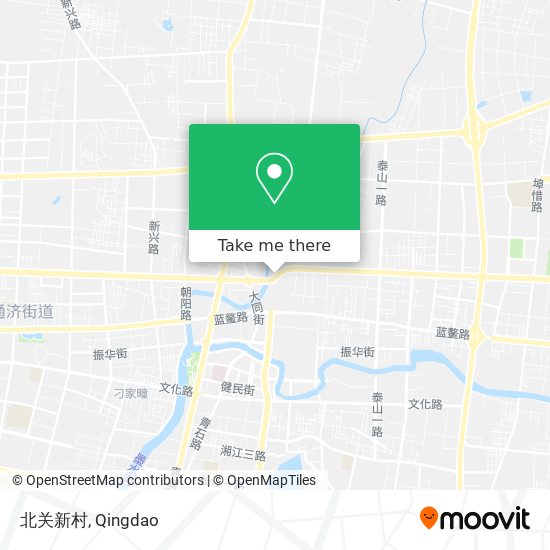 北关新村 map