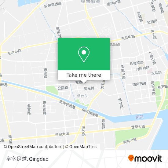 皇室足道 map