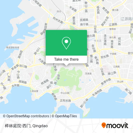 榉林庭院-西门 map