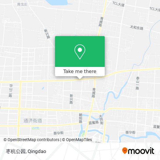 枣杭公园 map