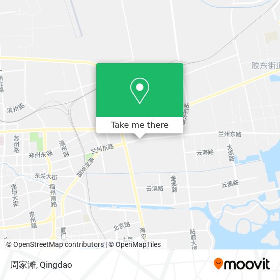 周家滩 map