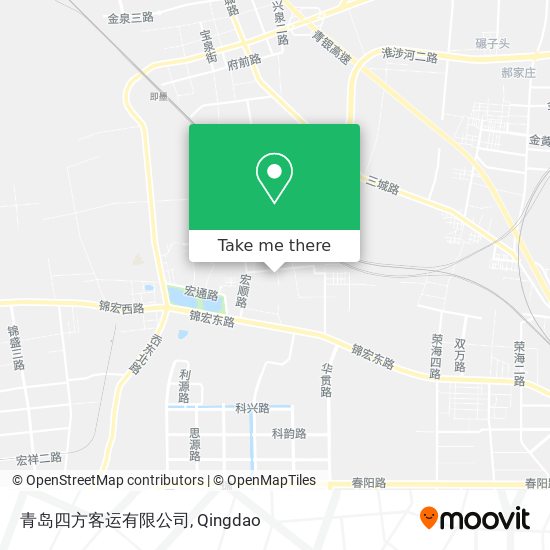 青岛四方客运有限公司 map