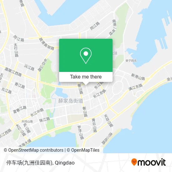 停车场(九洲佳园南) map