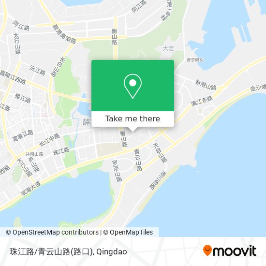 珠江路/青云山路(路口) map