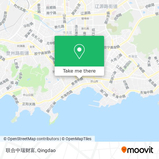 联合中瑞财富 map