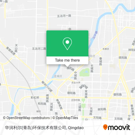 华润利尔(青岛)环保技术有限公司 map