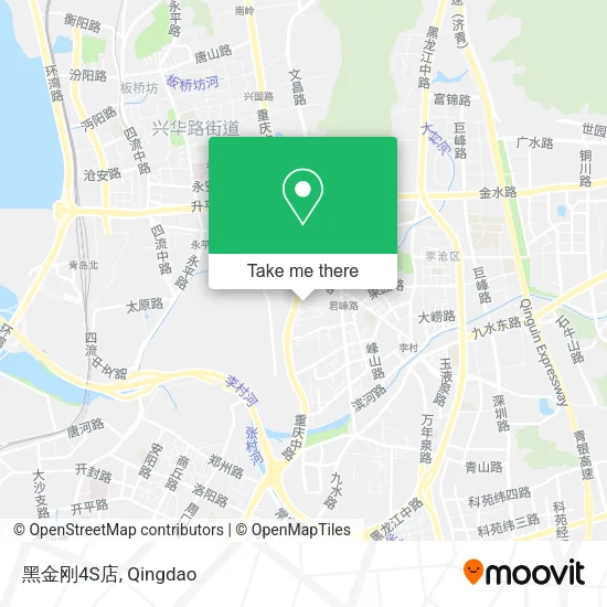 黑金刚4S店 map