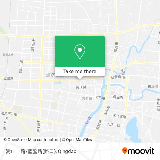 嵩山一路/蓝鳌路(路口) map